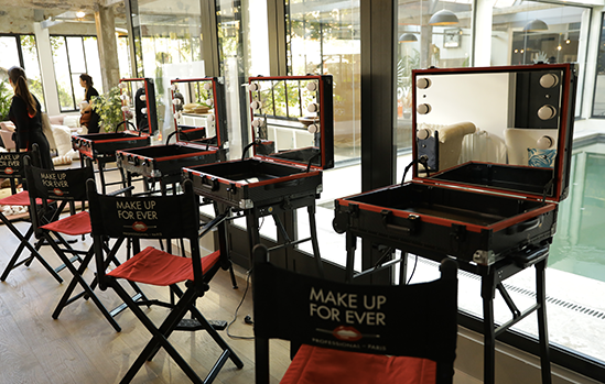 Atelier maquillage avec Make up forever