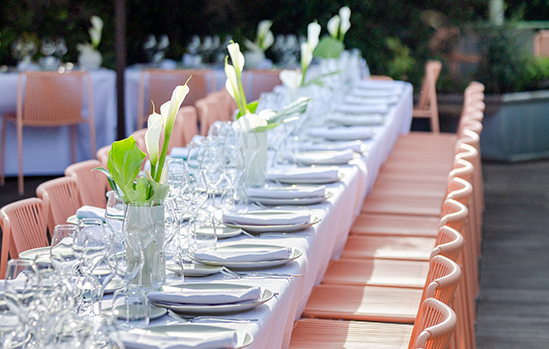 Diner exclusif sur un rooftop parisien