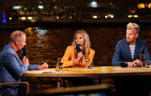 Mise en place d'un plateau TV à Paris