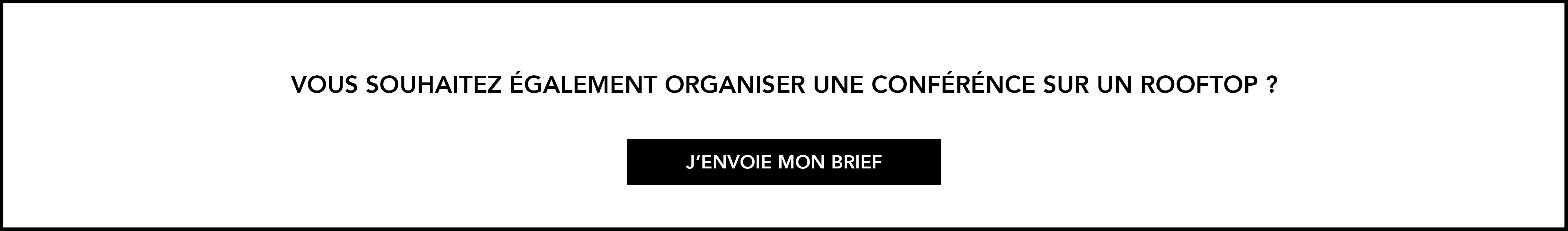 Organisation d'une conférence au rooftop Paris 9
