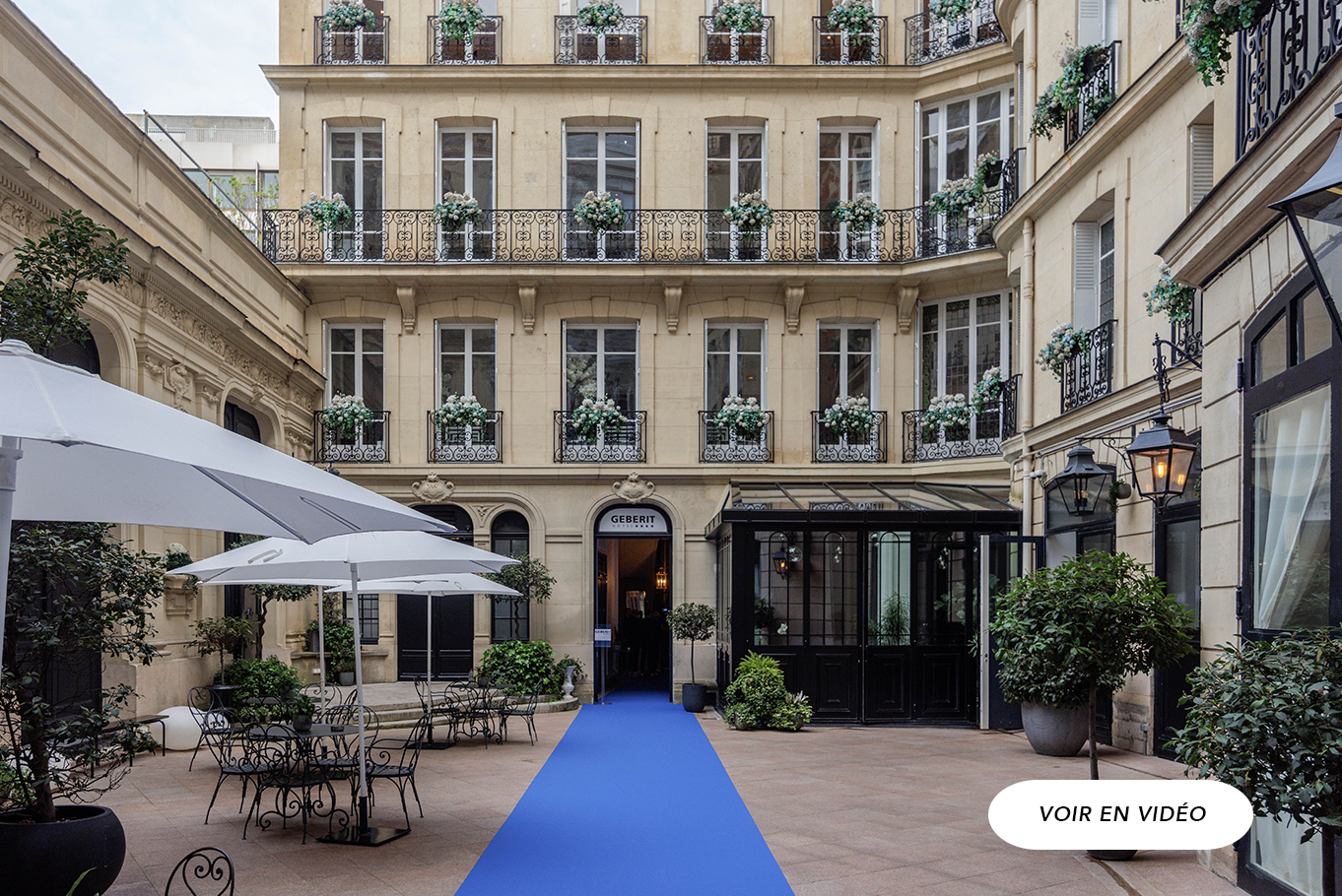 Lancement de produit sur les toits de Paris