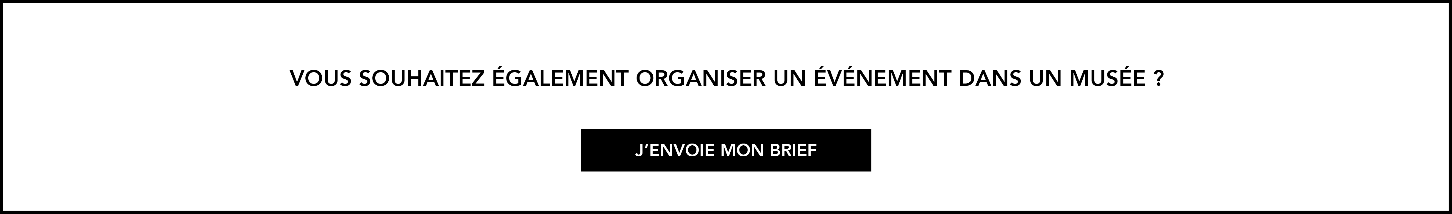 Privatiser un musée pour un événement