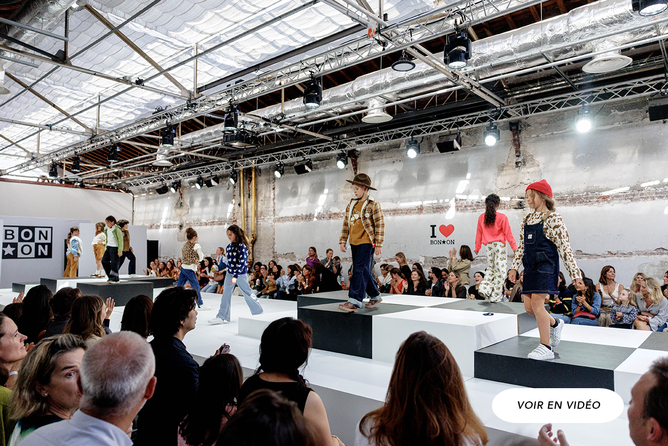 1er défilé pour la marque BONTON