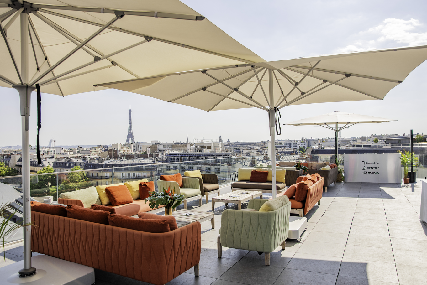 Afterwork Sentry, Baseten et NVIDIA sur le Rooftop Saint-Honoré